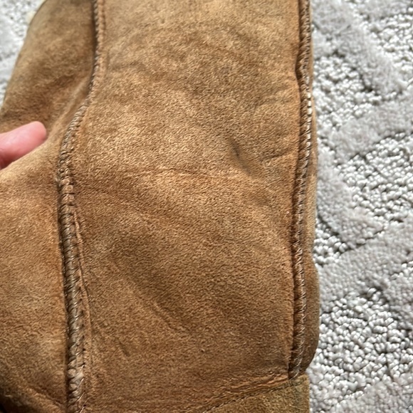 UGG Boots Bailey Boots Button Triplet Tall Women’s  Size 7 Chestnut Tan - Picture 7 of 12